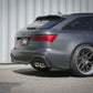 aFe 20-22 Audi RS6 Avant V8 4L(tt) MACH Force-Xp 3in to 2.5in 304 SS Cat-Back Exhaust w/Polished Tip - 49-36448-P