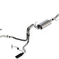 Borla F-150 2021 5.0L 4dr CC SB EC STB Lariat/KR/Pltm/LTD 3/2.25 SRE Cat-Back Touring Black CHR Tips - 140865BC