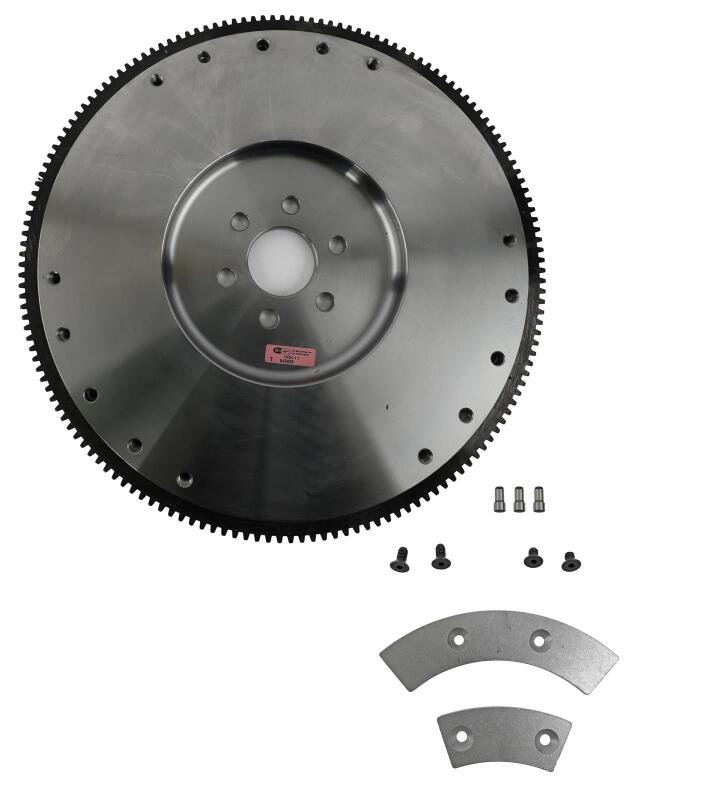 McLeod Steel Flywheel Ford Small Diameter Various Cars 157 Includes 28oz & 50oz CW - 463100