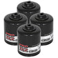 aFe Pro GUARD D2 Oil Filter 00-14 GM Gas Trucks V6 4.3L (4 Pack) - 44-LF010-MB
