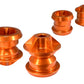 aFe Control PFADT Series Subframe Mount Set; Chevrolet Camaro 10-14 - Orange - 450-402001-N