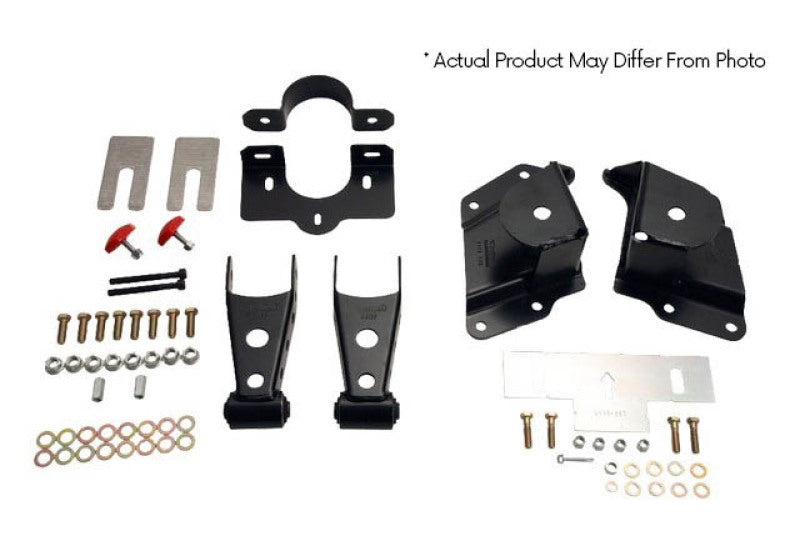 Belltech SHACKLE AND HANGER KIT 88-96 GM C-2500 4inch - 6905