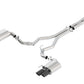 Borla 2018 Ford Mustang GT (A/T / M/T) 3in ATAK Catback Exhaust w/o Valves w/ Black Chrome Tips - 140746BC