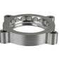 aFe 11-14 Ford Mustang/ 11-14 Ford F-150 V6 3.7L Silver Bullet Throttle Body Spacer - Silver - 46-33016