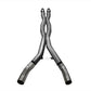 Corsa 2015-2020 Ford Mustang GT350 3in Double X Pipe Exhaust - 14347