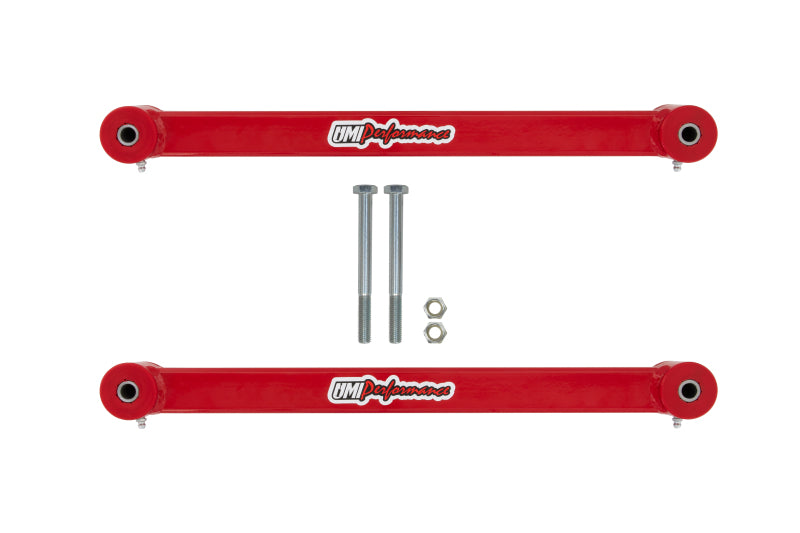 UMI Performance 16-24 Chevrolet Camaro Alignment Toe Arm - Red - 2543-R