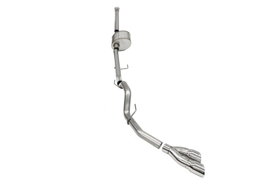 Corsa 2021-2025 Ford F-150 SuperCrew/6.5in Bed 5.0L V8 Xtreme Cat-Back Dual Side Exit-Polished - 21151