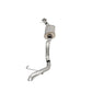 Corsa 2021-2025 Ford Bronco 2.3L 2-Door 2.75in Cat-Back Single Side Exhaust w/ Turndown Exhaust Tip - 21203