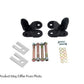 Belltech 09-13 Ford F150 all Cabs 2wd used in kit # 6444, 6445 1.5in. Rear Lift Lift Hanger Kit - 6566