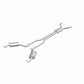 MagnaFlow Cat-Back Stainless Dual Split Rear Exit 4in Polished Tips 11-15 Chevy Camaro 3.6L V6 - 15353
