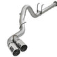 aFe Power 11-14 Ford F250/F350 6.7L Diesel Rebel XD 4in 409 SS DPF-Back Exhaust System - Pol Tips - 49-43120-P