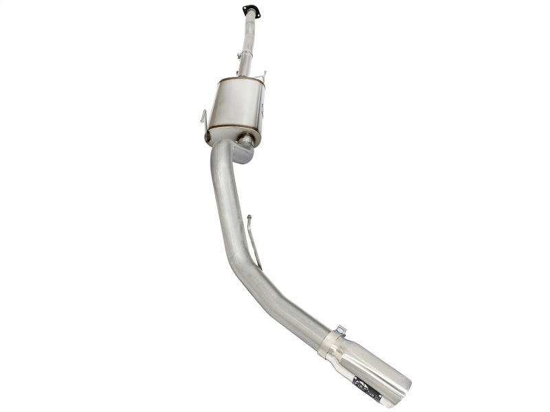 aFe MACHForce XP SS Exhaust 3in to 3.5in Cat-Back w/ Polished Tip 15 Ford F-150 EcoBoost V6 2.7/3.5L - 49-43068-P