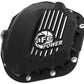 aFe Pro Series Dana 60 Front Differential Cover Black w/ Machined Fins 17-20 Ford Trucks (Dana 60) - 46-71100B