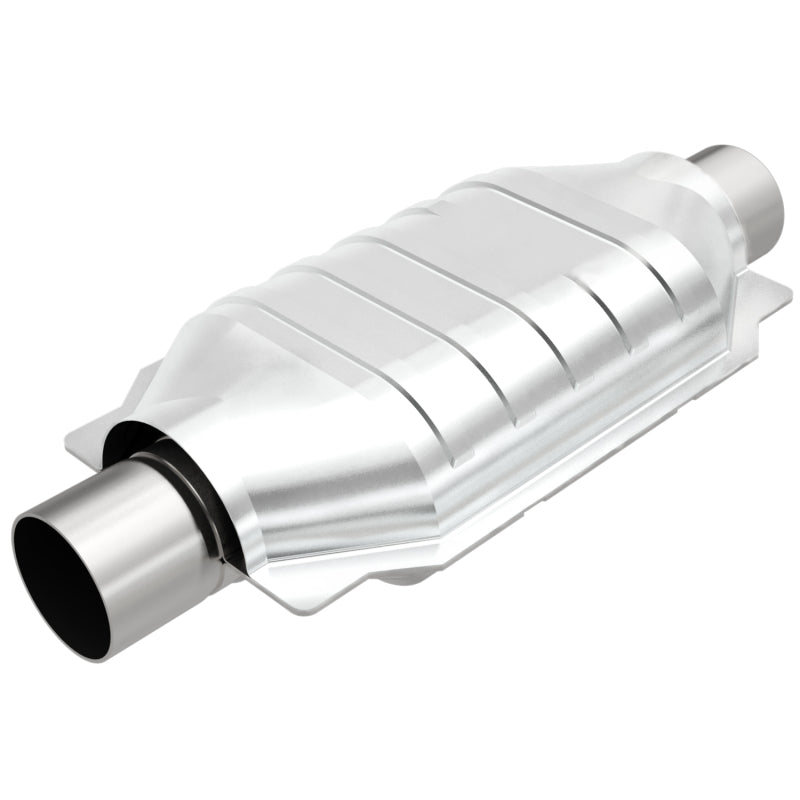 MagnaFlow Univ Cat Conv 3in Inlet/Outlet Center/Center Oval 12in Body L x 7in W x 16in Overall L - 99559HM