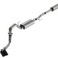 Borla F-150 2021 5.0L 4dr CC SB EC STB Lariat/KR/Pltnm/LTD 3/2.25 DSE Cat-Back Touring BLK CHR Tips - 140873BC