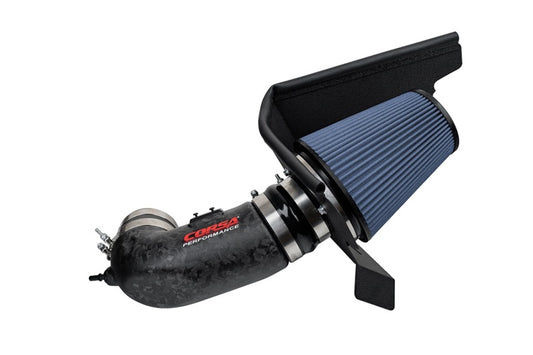 Corsa 17-24 Chevrolet Camaro ZL1 Matte Forged Carbon Fiber Air Intake w/ MaxFlow 5 Oiled Filter - 44005-MF