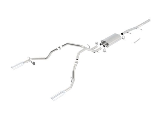 Borla 09-12 GMC Sierra 1500 / 09-12 Chevrolet Silverado 1500 SS Catback Exhaust - 140340