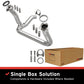 BRE Exhaust 92-93 S10 Sonoma 2.8L 4.3L Front Pipe Kit - 107-0176