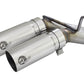 aFe Rebel 3in 409 SS Cat-Back Exhaust 2021 Ford F-150 V6 2.7L/3.5L (tt)/V8 5.0L w/ Polished Tips - 49-43128-P