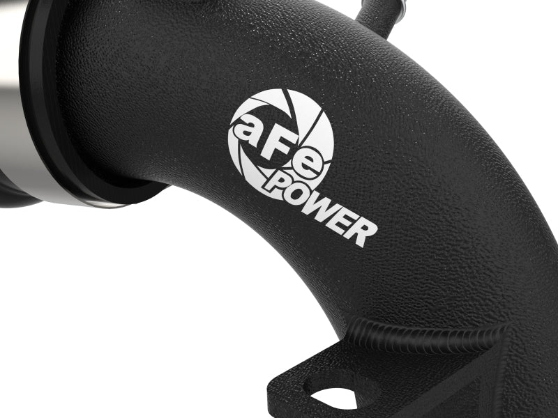 aFe 21-23 Ford Bronco V6-2.7Ltt BladeRunner Alum Hot & Cold Charge Pipe Kit - Black - 46-20584-B