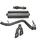 Corsa 14-19 GMC Sierra/Chevy Silv 1500 Reg. Cab/Std. Bed 5.3L V8 Polished  Single Side CB Exhaust - 14871