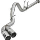aFe Power 15-16 Ford F250/F350 6.7L Diesel Rebel XD 4in 409 SS DPF-Back Exhaust System - Pol Tips - 49-43121-P