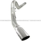 aFe MACHForce XP 5in DPF-Back Stainless Steel Exh Sys, polished tip,Ford Diesel Trucks 08-10 V8-6.4L - 49-43054-P