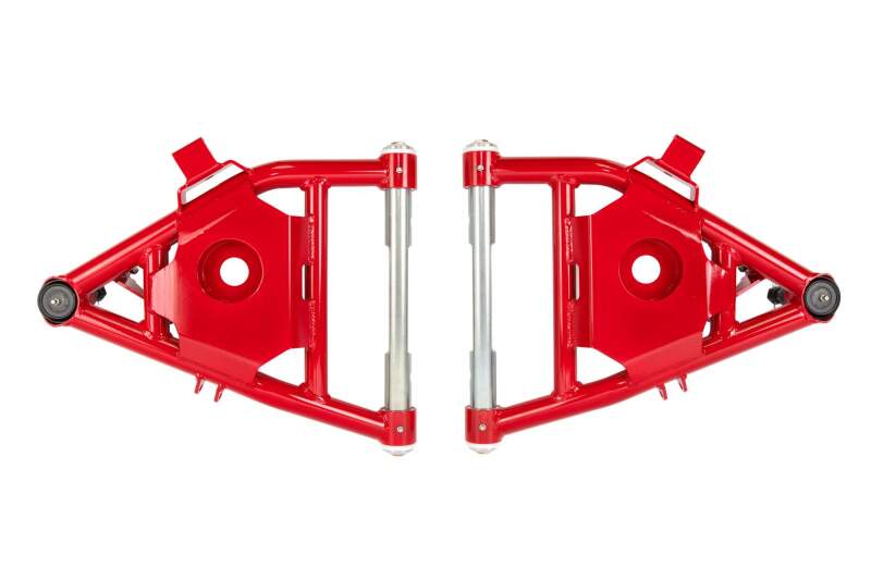 UMI Performance 73-87 GM C10 Street Performance Lower Control Arms - Red - 6432-R