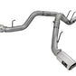 aFe LARGE BORE HD 4in 409-SS DPF-Back Exhaust w/Polished Tip 11-14 Ford Diesel Trucks V8-6.7L (td) - 49-43065-P