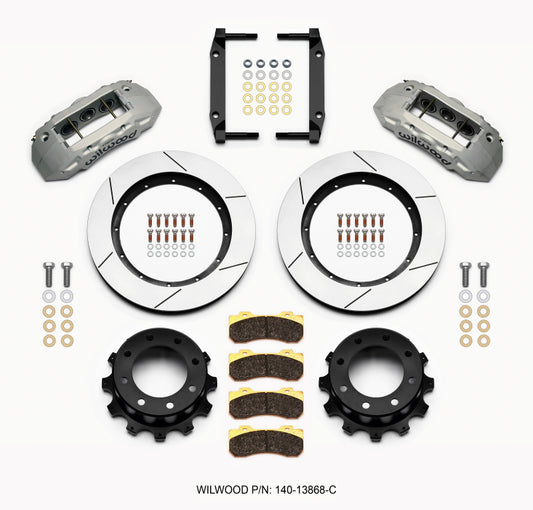 Wilwood TX6R Rear Kit 15.50in Clear Ano 2005-2012 Ford F250/F350 4WD - 140-13868-C