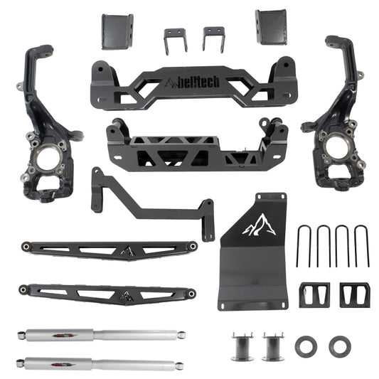 Belltech 2021+ Ford F150 4WD Trail Performance 6in. Base Lift Kit w/ Shocks - 152510BK