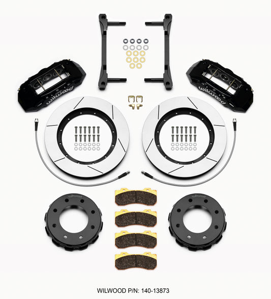 Wilwood TX6R Front Kit 15.00in Black 2011-2015 GM Truck/SUV 2500 - 140-13873