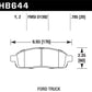 Hawk Performance Ceramic Street Brake Pads - HB644Z.785