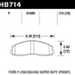 Hawk 2015 Ford F-250/350/450 Super Duty Front Brake Pads - HB714P.715