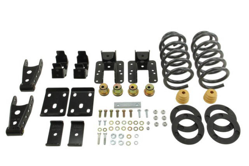 Belltech LOWERING KIT 2014 Silverado/Sierra Std Cab 2WD 1in or 2in Front/4in Rear w/o Shocks - 987