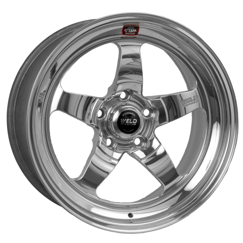 Weld S71 17x10 / 5x4.5 BP / 7.9in. BS Polished Wheel (Low Pad) - Non-Beadlock - 71LP7100A80A
