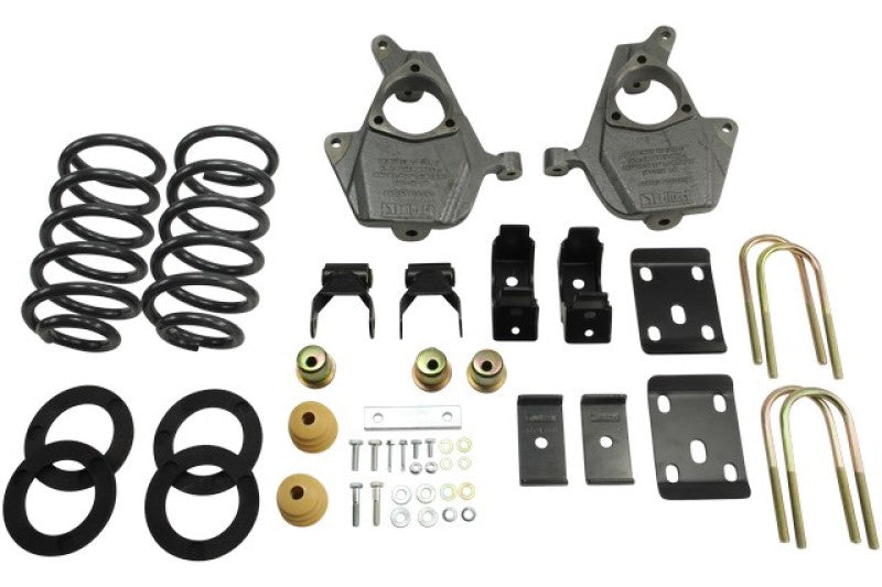 Belltech LOWERING KIT 14 Chev/GM Silverado/Sierra Std Cab 2WD 3in or 4in Frnt/7in Rear w/o Shocks - 989