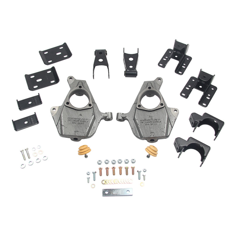 Belltech LOWERING KIT 16.5-17 Chevy Silverado All Cabs 4WD 2inF/4inR - 1017