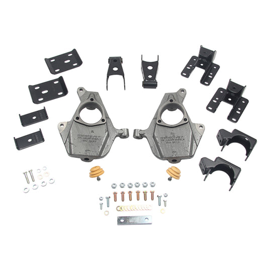 Belltech LOWERING KIT 16.5-18 Chevy Silverado All Cabs 2WD 2inF/4inR - 1011