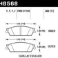 Hawk Chev Avalanche/Silverado/Suburban/Tahoe / GMC Sierra/Yukon HPS Rear Street Brake Pads - HB568F.666