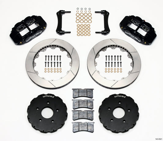 Wilwood Narrow Superlite 6R Front Hat Kit 13.06in 2005-up Corvette C6 - 140-8921