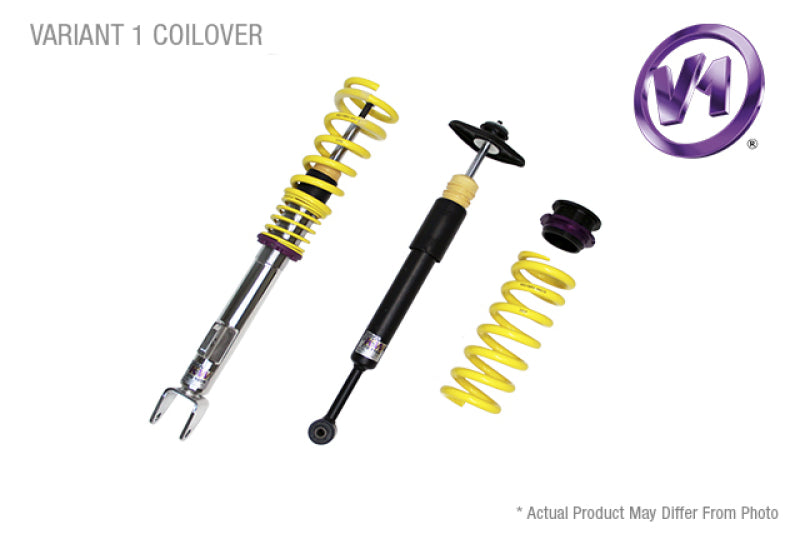 KW Coilover Kit V1 2018+ Ford Mustang w/ Electronic Dampers w/ ESC Modules - 10230081