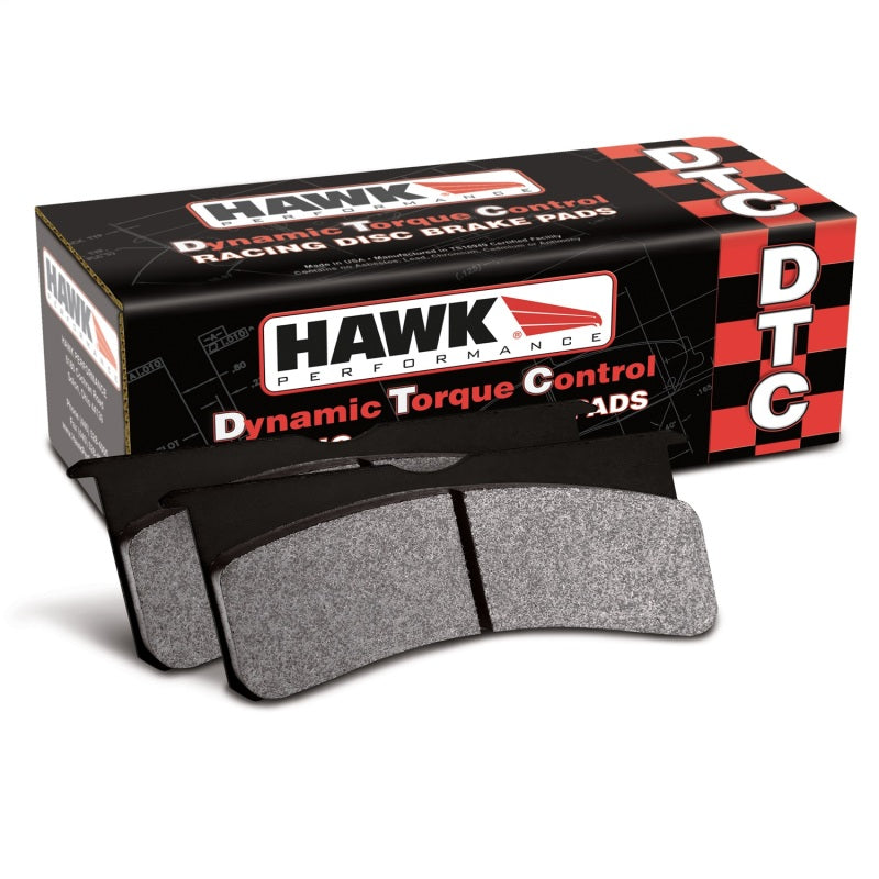 Hawk DTC-80 06-13 Chevy Corvette Z06 Rear 1-Piece Race Brake Pads - HB659Q.570