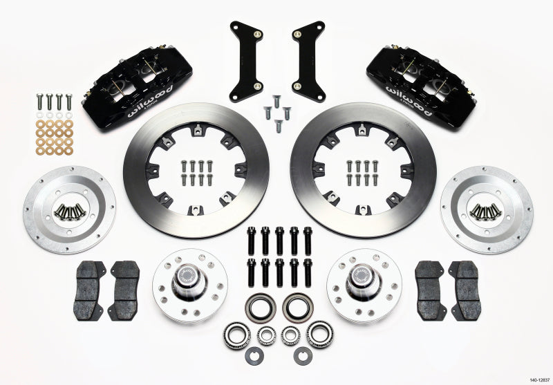 Wilwood Dynapro 6 Front Hub Kit 12.19in 79-87 GM G Body - 140-12837