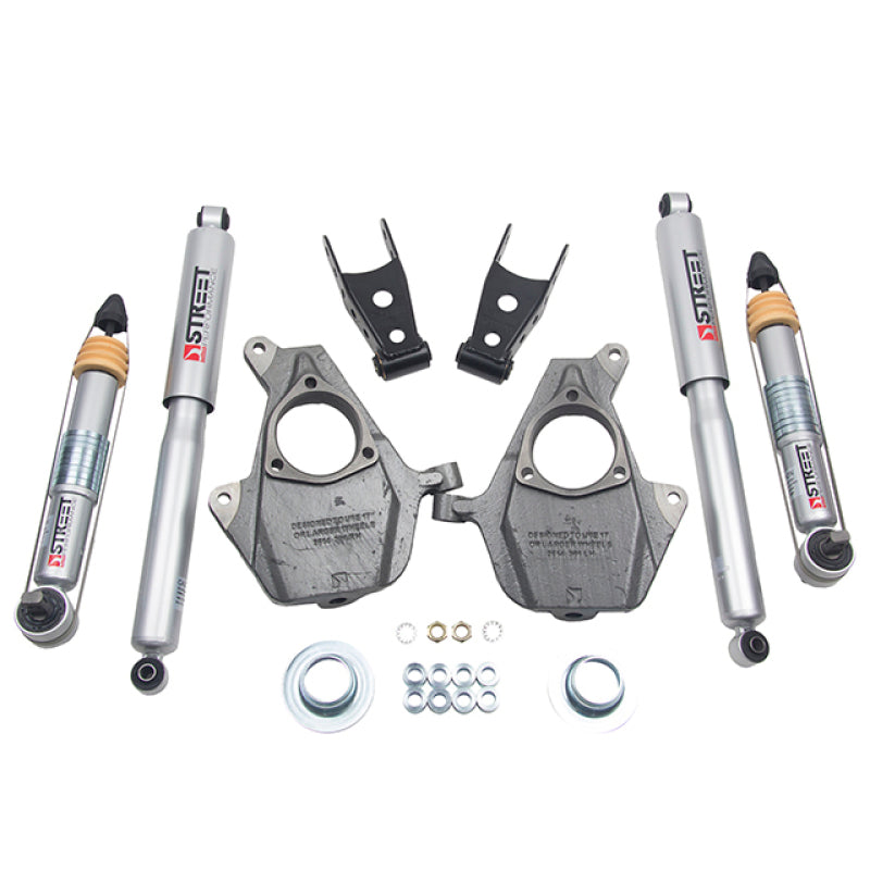 Belltech LOWERING KIT 16.5-18 Chevy Silverado/Sierra All Cab 2in F / 2or3in R w/ Street Perf Shocks - 1010SP