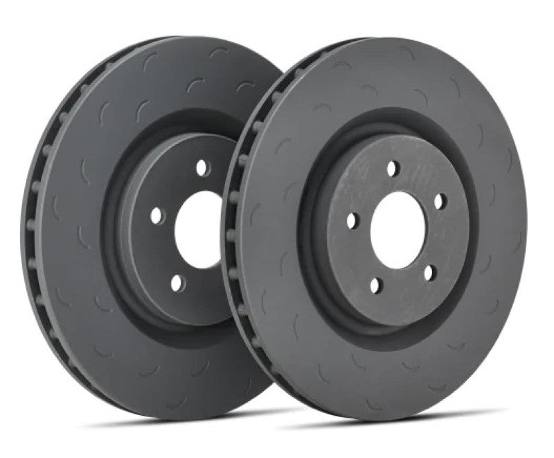 Hawk Talon 01-06 Chevy Silverado 1500 HD 8-Lug Slotted-Only Vented 12.99 in Rear Brake Rotor Set - HTS4405