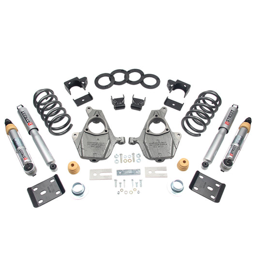 Belltech LOWERING KIT 16.5-17 Chevy Silverado All Cab 2W 3-4F/ 7R - 1015SP