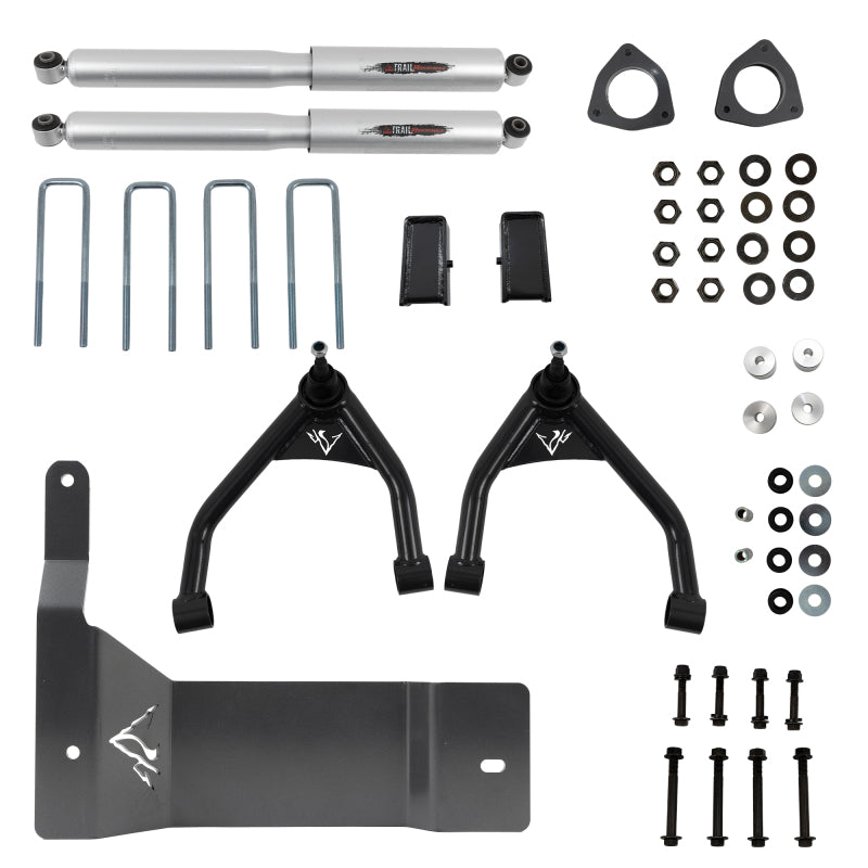 Belltech 16-18 Chevrolet Silverado / GMC Sierra 1500 4WD 4" Suspension Lift Kit w/ Shocks - 150200BK