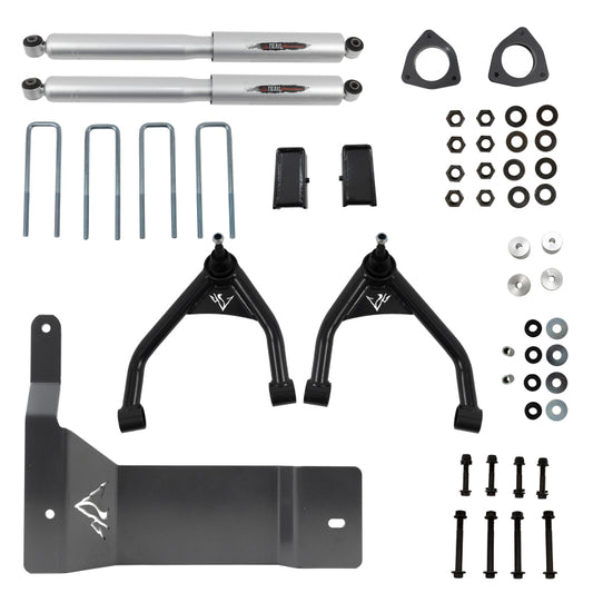 Belltech 14-16 Chevrolet Silverado / GMC Sierra 1500 4WD 4" Suspension Lift Kit w/ Shocks - 150206BK