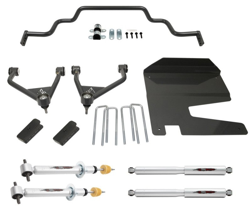 Belltech 19-20 Silverado / Sierra 4wd 4in Lift w/ Front sway bar - 150212TPS